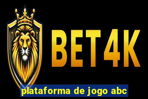 plataforma de jogo abc